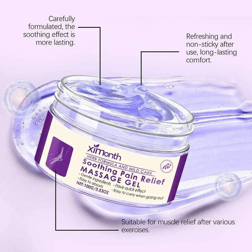 Gel de masaje calmante para articulaciones Ximonth